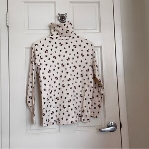 Croft and Barrow Petite Vintage Holiday Cream Turtleneck Ugly Sweater